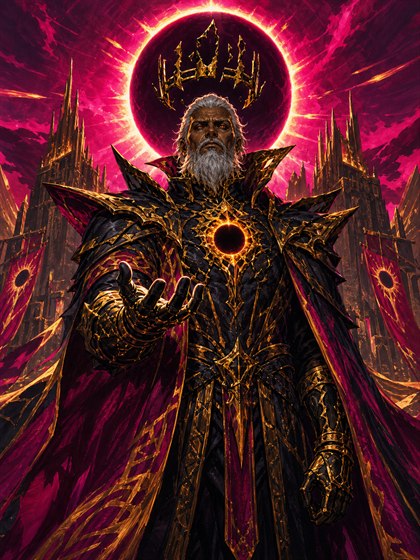Varkos Dreadcrown AI fantasy character portrait