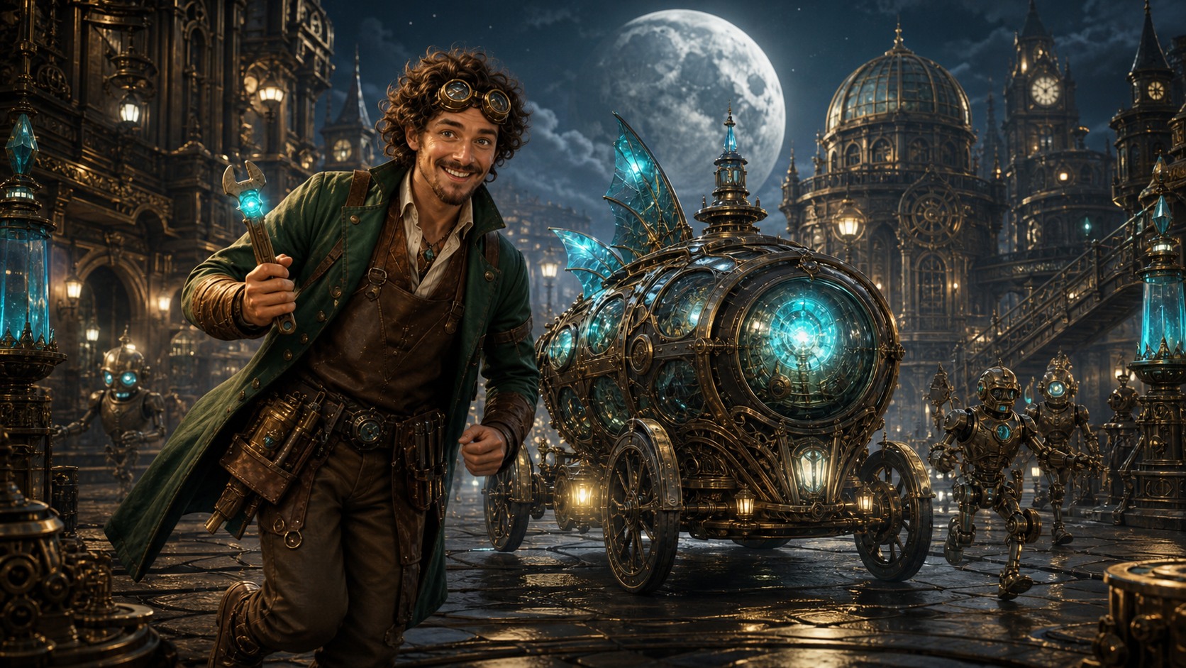 The Runaway Moon Engine