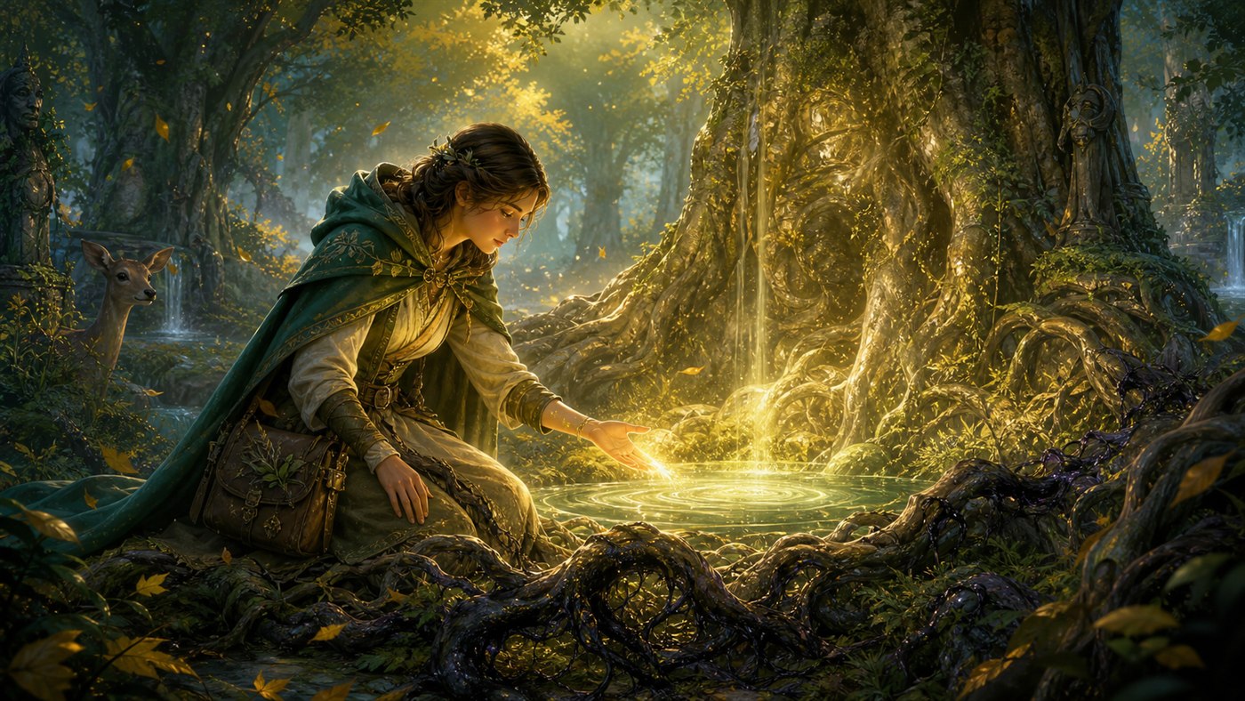 The Sunwell Under Root