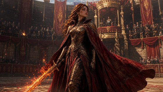 The Ember Crown quest scene